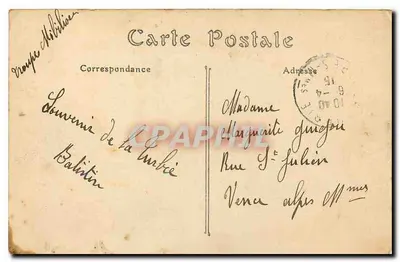 Ferrovia de Engrenagem de Turbie (Alpes-Maritimes) — ND. Fot. — n° 738 — Verso