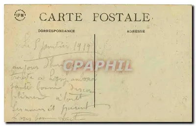 Ligny-en-Barrois (Meuse) — Igreja de Nossa Senhora, entrada principal — Edit P. Gettliffe Ligny — Verso