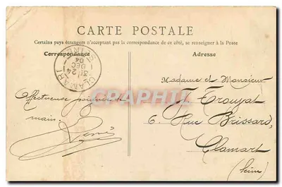 Lyon - Prefektura — B. F. Paris, n° 715 — Rewers