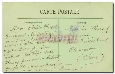 Chambord — El Castillo — Vista aérea — LL. — N° 16 — Reverso
