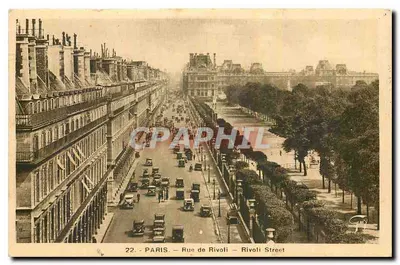 Paris — Rue de Rivoli — Rivoli Street — 22