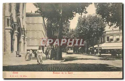 Nice — Avenue de la Gare — D.M.C. N° 8744