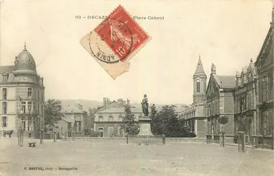 Place Cabrol — Decazeville — F. Barthe, foto