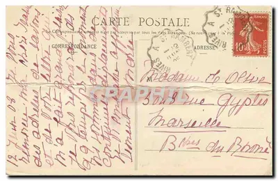Bougé-Chambalud — Zamek Porte — L. Charvat, fot., w Grand-Serre — Rewers