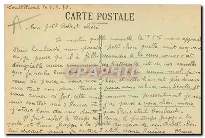 Ballon d'Alsace — Chalet Bonaparte — n° 5015 — Rewers
