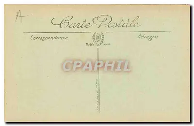 Thann — Place de l'Église — Edição M. Girod, n° 167 — Verso