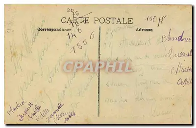Marseille — Le Prado, widok z rondpunktu — Rewers