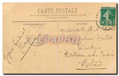 LYON — Vue Générale de Vaise prise du Restaurant Gay — Éditeur E. Do — Rewers