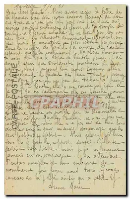 Marselha — Quai dos Belges — JFE, n° 108 — Verso