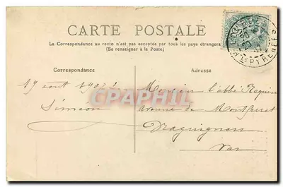 Pyrénées — 67 — CAUTERETS — Droga z Pierrefitte do Cauterets — Le Limacon i Péguaère — Couget, wyd. — Rewers
