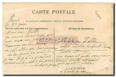Montmartre — The Basilica of the Sacred Heart and the Savoyarde — G. C. A., Paris, n° 684 — Back