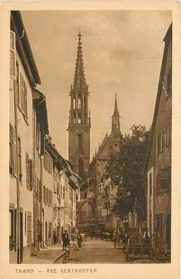 Thann — Rue Gerthoffer — editor Braun & Dornach