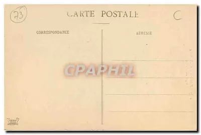 Gorges do Sièvre — Environs de Aix-les-Bains — Editor Lavinge, n° 1647 — Verso