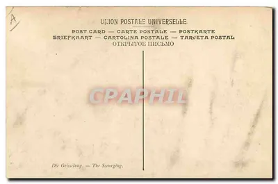 Flagelacja — według Rubensa (Peter Paul) — Muzeum Longchamp — Marsylia — Rewers