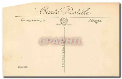 Esméralda — Museu de Longchamp — Gaston Saint-Pierre — Verso