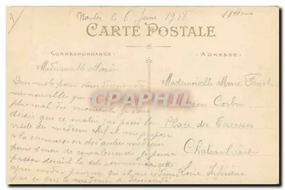 NANTES — Katedra św. Piotra — Artaud i Nozaïs, n°59 — Rewers