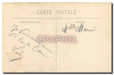 NANTES — Igreja de São Luís ou Nossa Senhora do Bom Porto — Coleção F. Chapeau Nantes - 3e mille — Verso