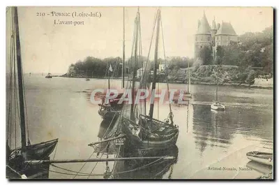 Pornic (Loire-Inf.) — O porto antigo — Artaud-Nozais, Nantes, n°210