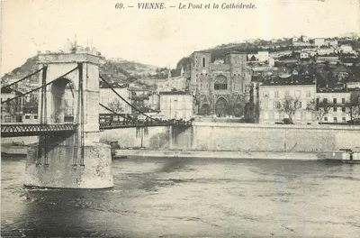 Vienne — O Ponte e a Catedral — René Véronis, editor, n°69