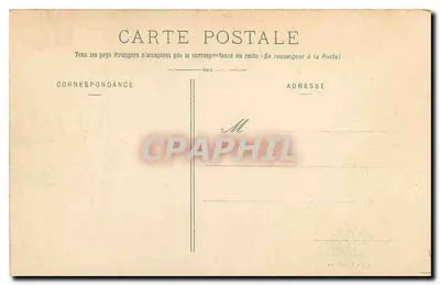 Portaria do Castelo de Josselin — 1809 — Coleção H. Laurent, Port-Louis — Verso