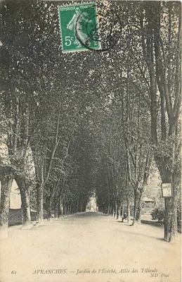 Avranches — Jardim do Bispo, Avenida dos Tilos — ND Phot
