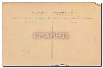 Marseille — Les Docks des Messageries Maritimes — D. RIENT — Verso