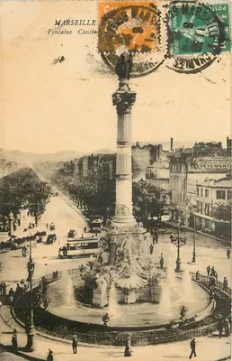 Marselha — Fontaine Cantin — editor desconhecido, n° de série não visível
