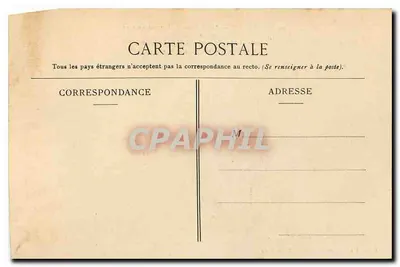 Longpont — O Castelo de Lormoy — Ed. Vve Lepotier, Café Montberr — Verso