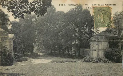 Orsay (S.-et-O.) — Entrée du Château de La République — éditeur Malenit, phot.-édit., Paris