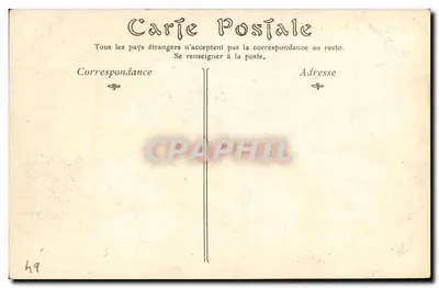 Angers — Katedra św. Laud i Zamek — Wydawca nieznany, nr serii 42 — Rewers