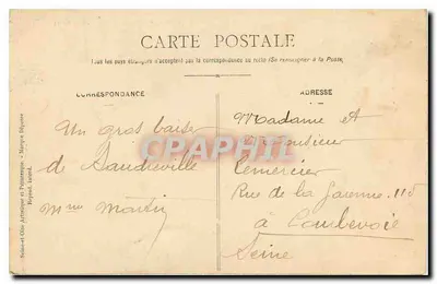 Villeconin (S.-et-O.) — Douves du Château — Wydawnictwo Paul Allorge, Montburiy — Rewers
