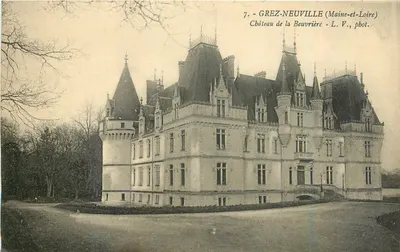Castelo de La Beuvrière — Grez-Neuville (Maine-et-Loire) — L. V., fotografia