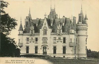 Castelo de la Bouverie — Bouchemaine (Maine-et-Loire) — L. V., fot.