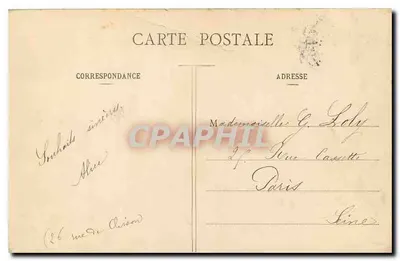 Parigi - Buttes Chaumont - Il Lago — editore anonimo, n° 338 — Verso