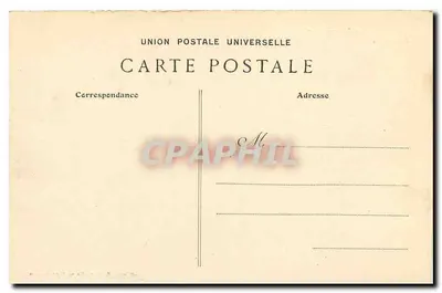 Rennes — Plac Misji i Wieże Katedry — G.F. (nr 1084) — Rewers
