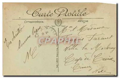 Diuon — La Chiesa di Santa Bénigne — Stampa Lévy Fils a Dijon, n°10 — Verso