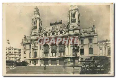 Monte-Carlo — O Casino (Fachada Sul) — Bostan e Munier, n°106