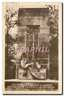 Monumento do Marin — Floresta de Compiègne — Ed. Brandt