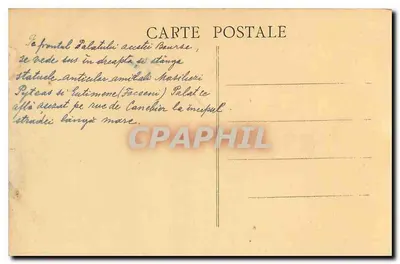 Marseille — Pałac Giełdy na Cannebière — Combier - Marseille — Rewers