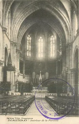 Draguignan - Interior da Paróquia — Edição Villy, n°7