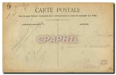St-MICHEL-sur-ORGE (S.-et-O.) — O Castelo de Lormoy, fachada que dá para o Parque — editor anônimo, n°33 — Verso