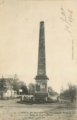 Floresta de Sénart — A Pirâmide de Brunoy — M. Mulard, editor, Yerres