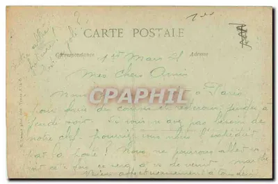 YERRES (S.-et-O.) — Bois de la Grange — Le Repas des Faidans — Verso