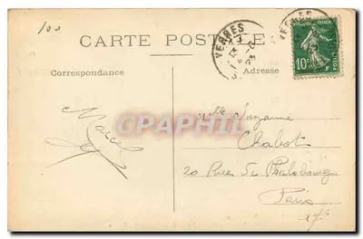 YERRES (S.-et-O.) — Pequeno Braço sobre o Yerres — Verso