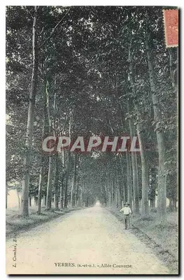 YERRES (s.-et-o.) — Avenida Coberta — L. Combès, B.80