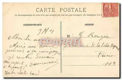 YERRES (s.-et-o.) — Avenida Coberta — L. Combès, B.80 — Verso