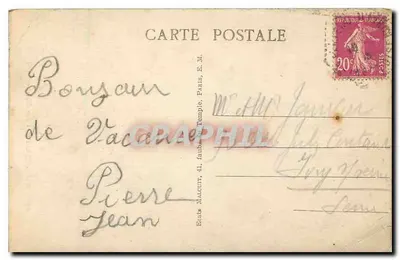 Montfermeil - Les Sept-Îles — Editor E.M. n°6956 — Verso