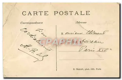 Chaville — Floresta de Meudon, O Lago das Caranguejas — E. M. — Verso