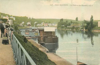 Bas-Meudon — La Station des Bateaux — G. I.