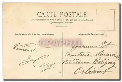 Malesherbes — La Roche aux Arais — Edição da Imp. mod. J. Félard — Verso